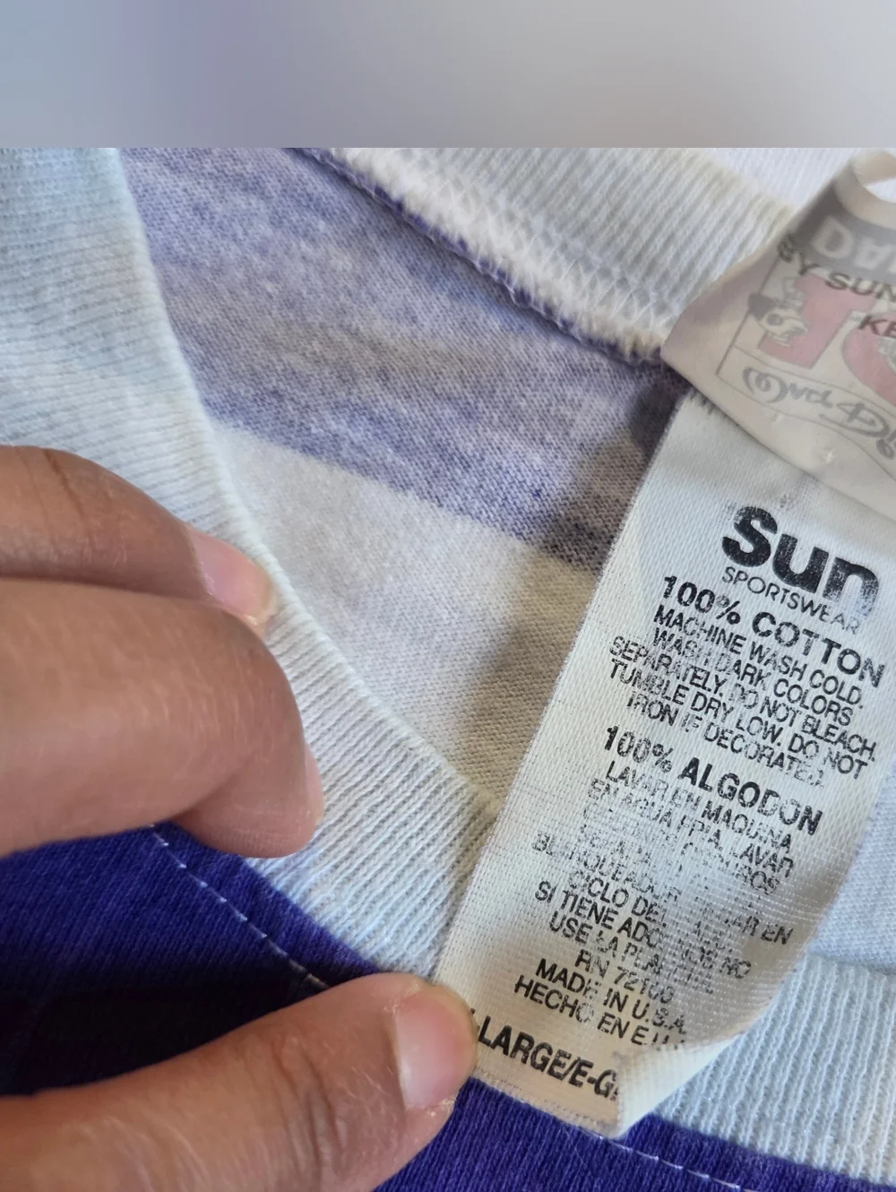 Disney Purple & White Striped 101 Dalmatians Tee - Picture 5 of 6